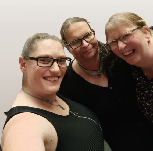 Katrin, Sanny und Bettina